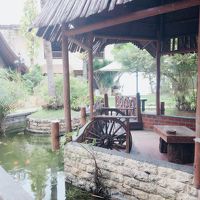 中庭のようなところ