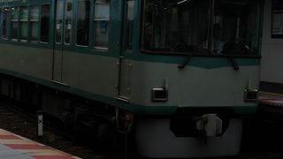 三井寺に行くために乗車