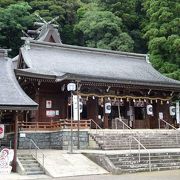 堂々たる神社です