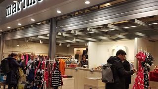 買い物が楽しめる空港