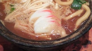安定のみそ煮込みうどん