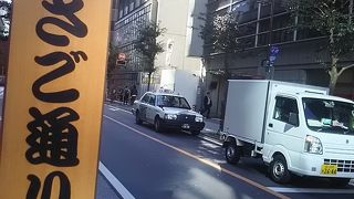 夕方になると人通りが多いです