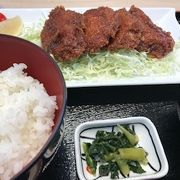 手間がかかったソースかつが美味しい