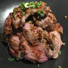 ステーキ丼アップ