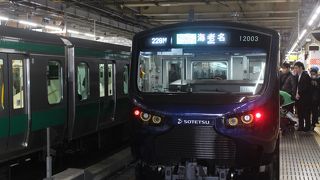 １１月３０日　JRとの直通運転が始まりました