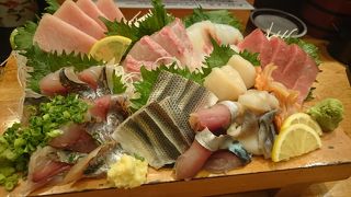 駅前にあるクオリティの高いリーズナブルな回転寿司