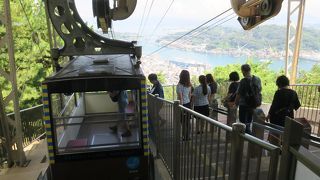 尾道を見下ろす景色が楽しめる