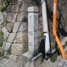 古寺巡りの標識