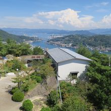 山頂からの景色