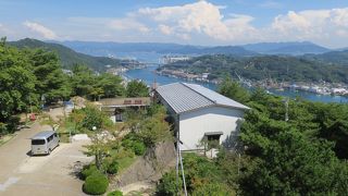 尾道を一望できる公園