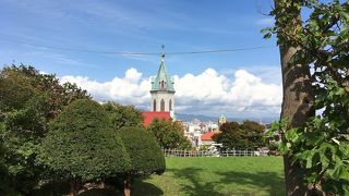 外国に来たような街並み