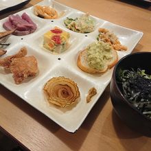 少しずつ沢山の種類