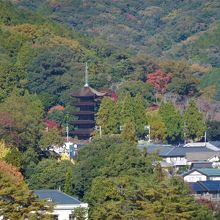 五重塔アップ
