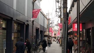 地味な商店街