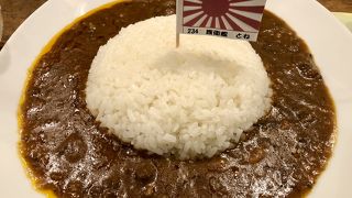 護衛艦とねの海自カレーがいただけます。