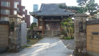 圓通寺坂を上がり切った先の向かいに、道教寺があります。圓通寺の向かいです。
