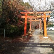 吉田山の上の小さな神社