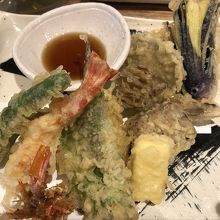 天ぷら10種盛り
