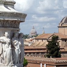  ヴィットーリオ・エマヌエーレ2世記念堂（国父の祭壇）から