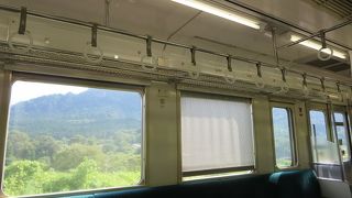 横川から乗りました