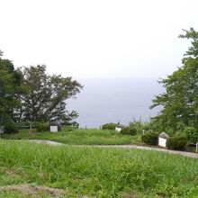 岬からの景色。