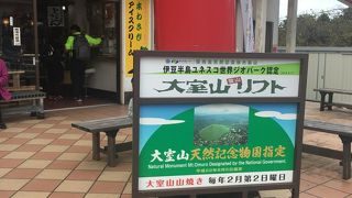 らくちんに頂上へ