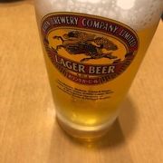 明るいうちに飲みました