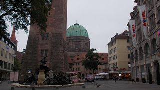 旧市街地の南西のエリアの通りです。