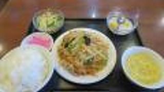 お得なランチを食べました