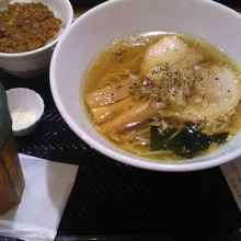 ラーメンとドライカレー