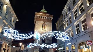 クラクフ旧市街の門