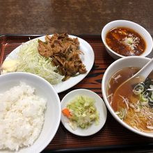夕食セット 780円