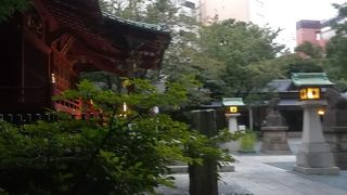 渋谷にある八幡宮