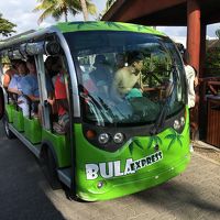 こんなバスが施設を巡回