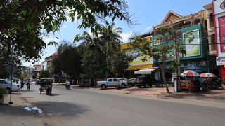 シェムリアップのメイン通り