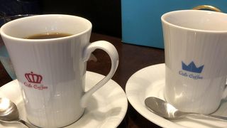 コーヒーの飲み比べ