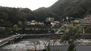 南信州山間の静かな温泉郷