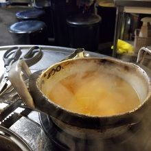 テンジャンチゲは1000Wとリーズナブル