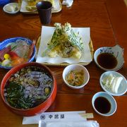 美味しいお蕎麦と料理が食べれます。