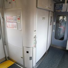 トイレが有る車両も・・・