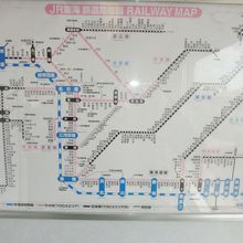 新快速＆特別快速停車駅案内
