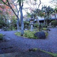 一階の部屋は中庭に面しています