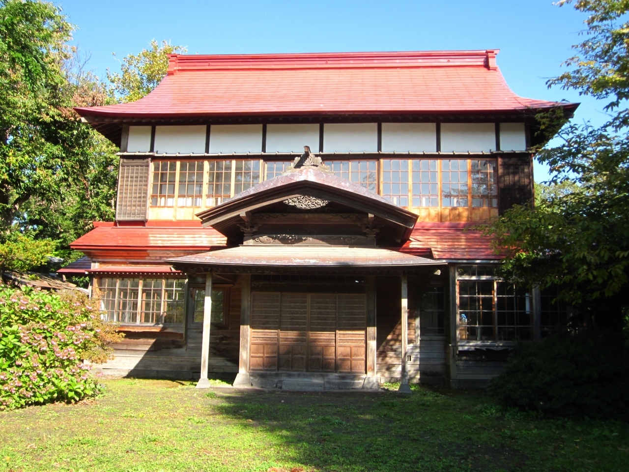 迎賓館は入館できません