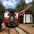 カンチャナブリー駅で降りずに、タムクラセー駅まで行くべき