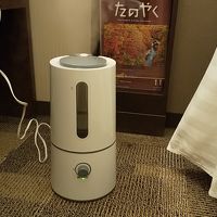 加湿器がうれしいですね