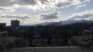 盛岡の中心部にある公園