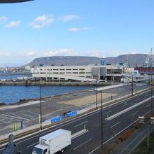 櫓内から屋島を望む