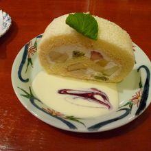 人気のロールケーキ