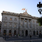 ゴシック地区にあるバルセロナ市庁舎