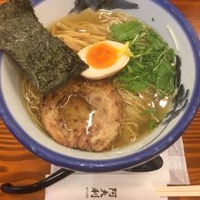 柚子塩ラーメン 1,100円